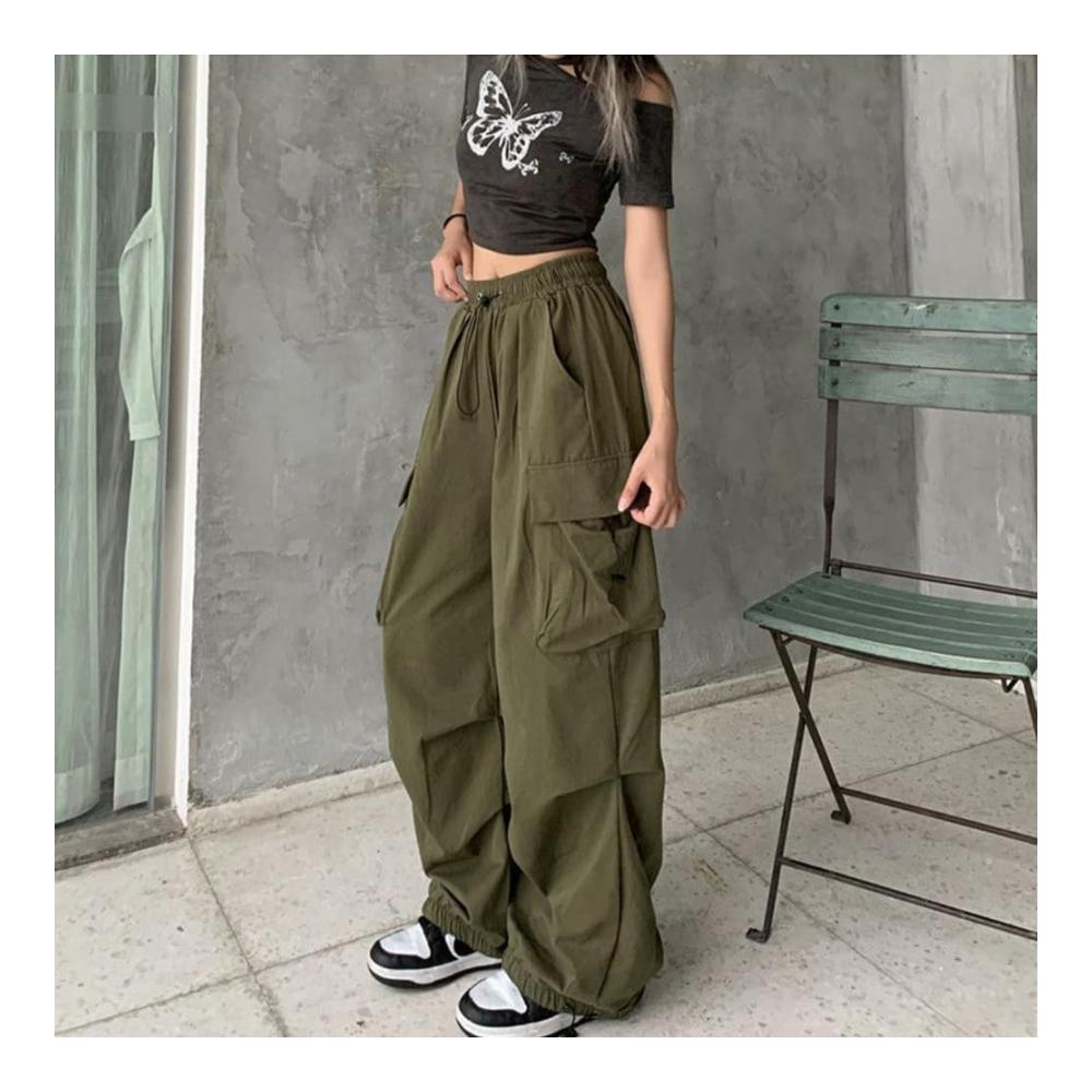 Damen Hosen mit weitem Bein zum Sport und Freizeit aus atmungsaktivem Polyester