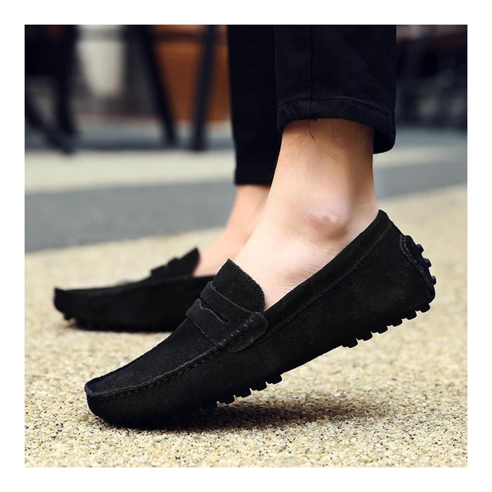 Hochwertige Herren Slipper & Mokassins | Klassische Weiche Echtleder Schuhe | Loafer | Fahrhalbschuhe | Business Casual
