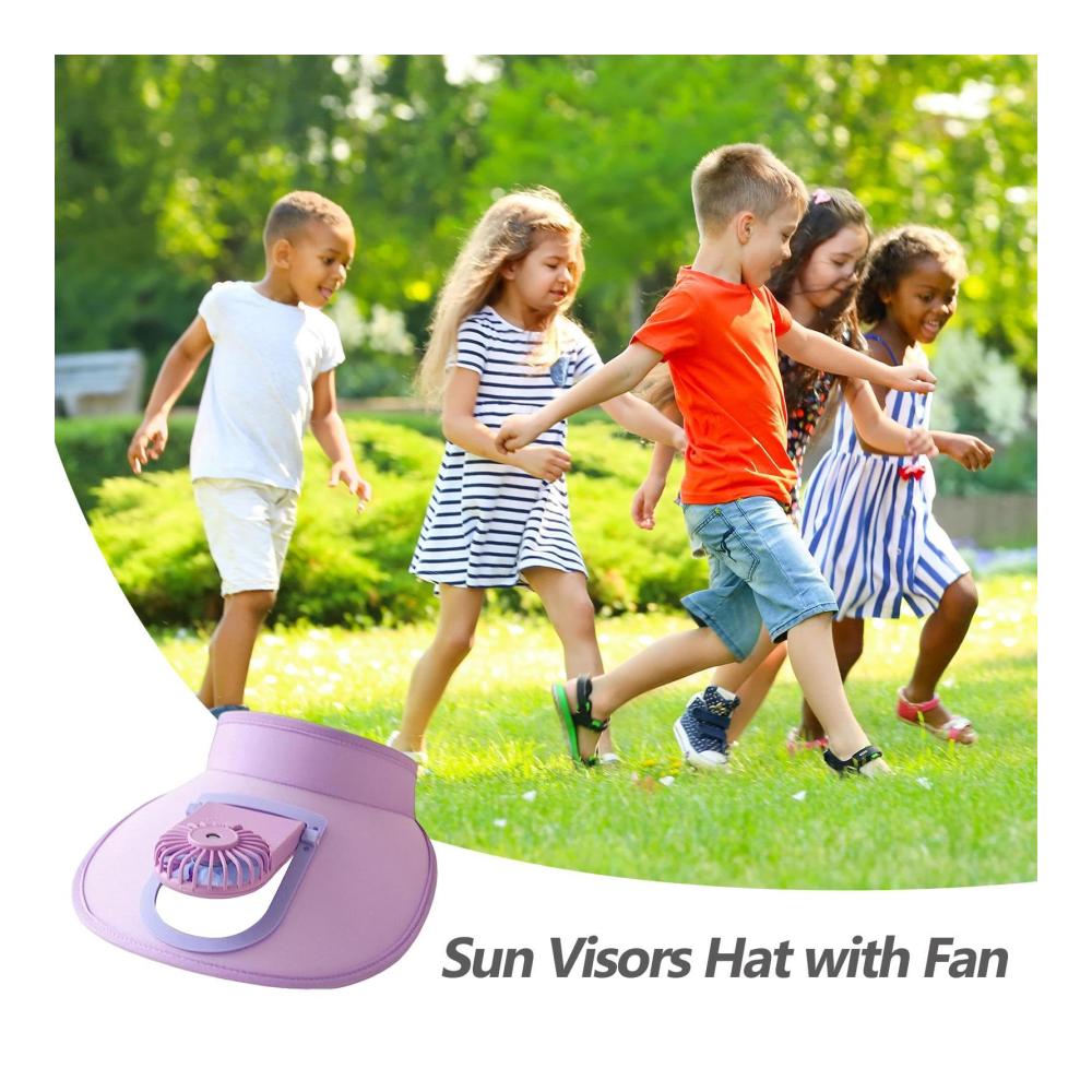 Entdecken Sie die neuesten Visiere für Damen und Kinder mit Sonnenschutz und USB-Lüfter! Perfekt für den Sommerlauf mit UV-Schutz und verstellbarer Schnalle