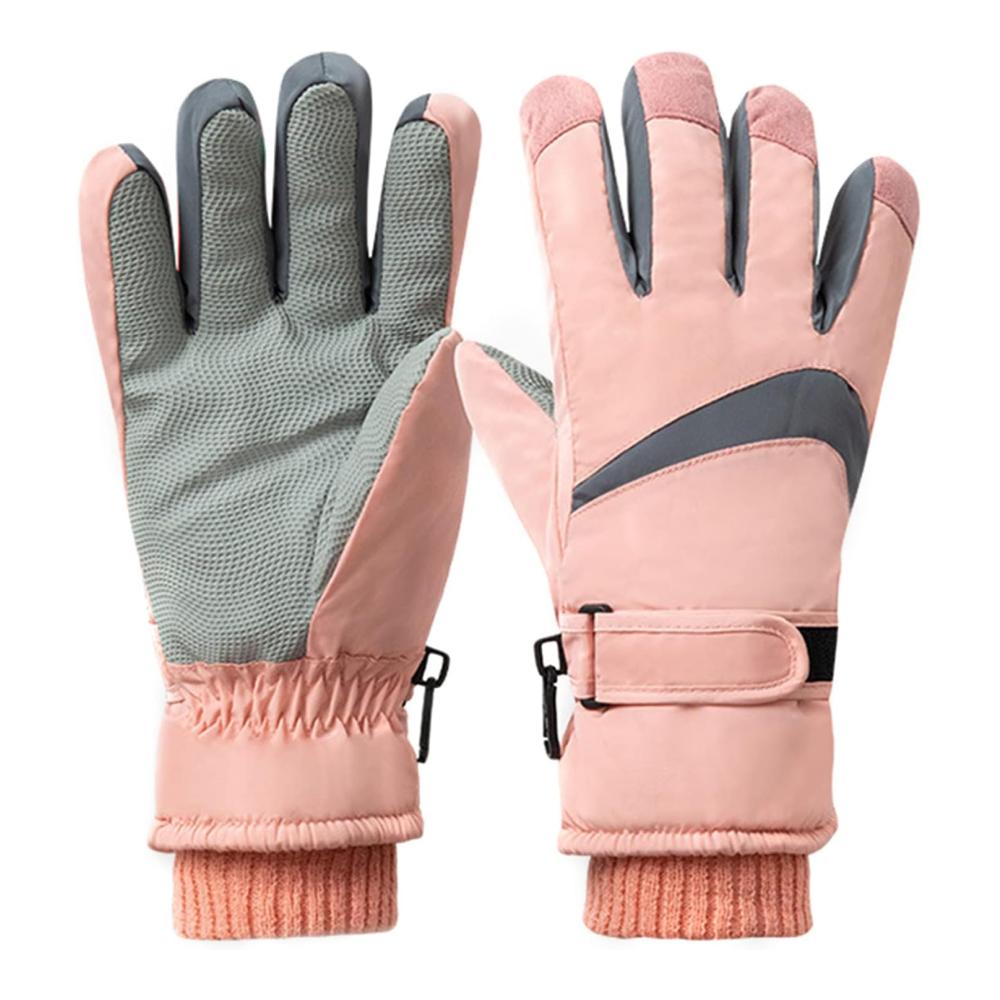 Wasserdichte Skihandschuhe Winter Warme Schneehandschuhe Hoch atmungsaktiv für Erwachsene | Polyester Ski Snowboard Outdoor Handschuhe C/1133