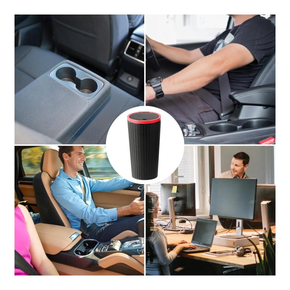 Effizienter Taschenaschenbecher für unterwegs | Raucherzubehör für Auto Zuhause & Büro | Auslaufsicher & kompakt für jeden Ort
