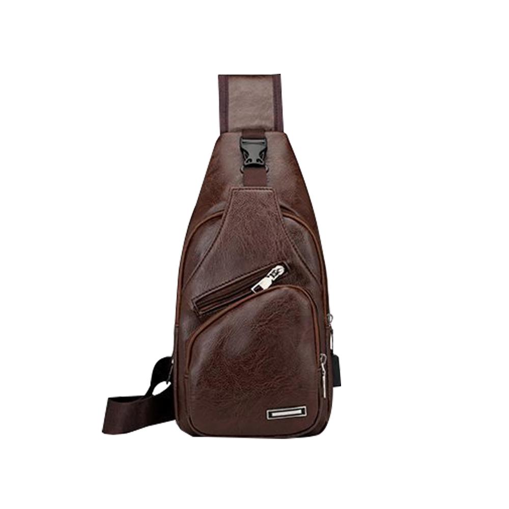 Entdecken Sie die Vielseitigkeit Schultertaschen mit PU-Leder und Kopfhörer-Loophole. Verstellbarer Gurt für bequeme Trageoptionen. Ideal für Reisen Wandern und den täglichen Gebrauch