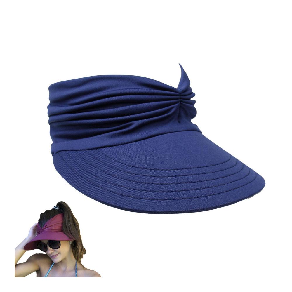 Sonnenschutz Hut mit Visier für Damen Atmungsaktiver Sommerhut für Outdoor-Aktivitäten wie Radfahren Tennis Golf Wandern und Joggen