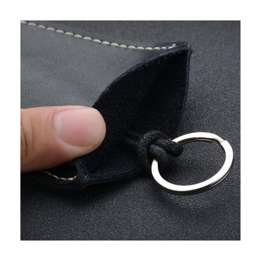 Entdecken Sie stilvolle Herren Leder Schlüsselbund Brieftasche - Organisation und Stil in einem! Ideal für Auto Schlüssel und mehr - Ein Must-Have Accessoire für moderne Männer