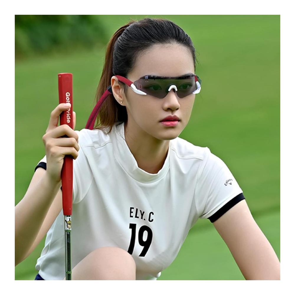 Stilvoll gesichert 6er-Pack Verstellbare Brillenbänder & -ketten | Sportlich praktisch & modisch | Verstellschnalle für perfekten Sitz | Sonnenbrille & Brille sicher | Blau/Schwarz/Rot