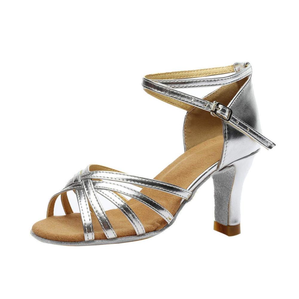 Exklusive Damen Tanzschuhe! Perfekte Passform & Komfort in Schwarz Größe 37. Bequeme Ballettschuhe mit Kreuz-Knöchelriemen & Blockabsatz. Ideal für Salsa Latein & mehr! Jetzt zugreifen