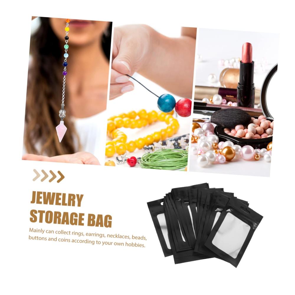 Elegante Schmuckbeutel 200 Stk klar Mini-Geschenktüten für kleine Unternehmen. Perfekte Verpackung für Ohrringe & mehr! Jetzt zugreifen und stilvoll präsentieren