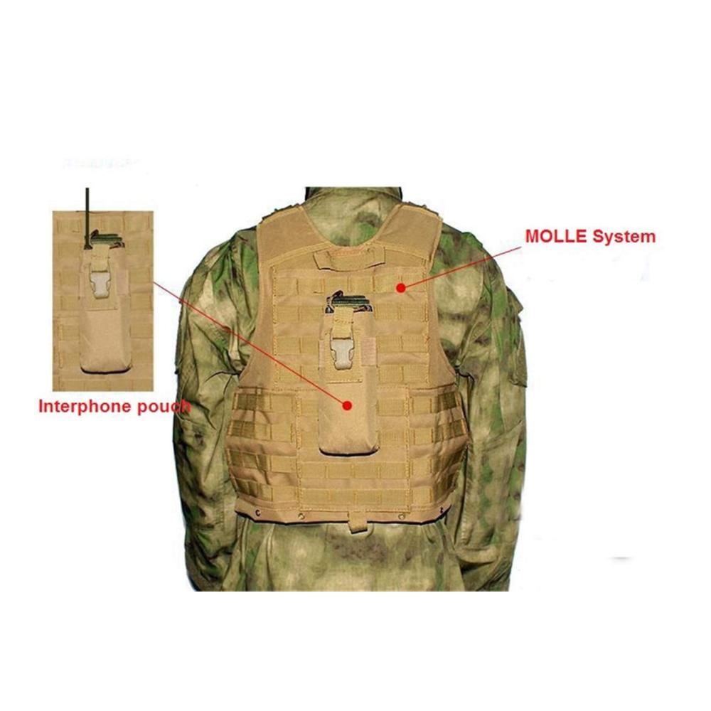 Ultimative taktische Weste für Airsoft & Jagd Lösbare Rüstung Magazintaschen & mehr! In Tan Einheitsgröße - Top Ausrüstung für den Einsatz