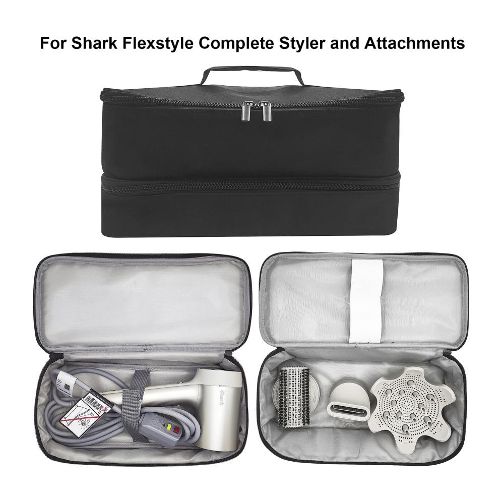 Reise-Transporttasche für Shark Flexstyle 430/440 Flexstyle Doppelschichtig - Schwarz