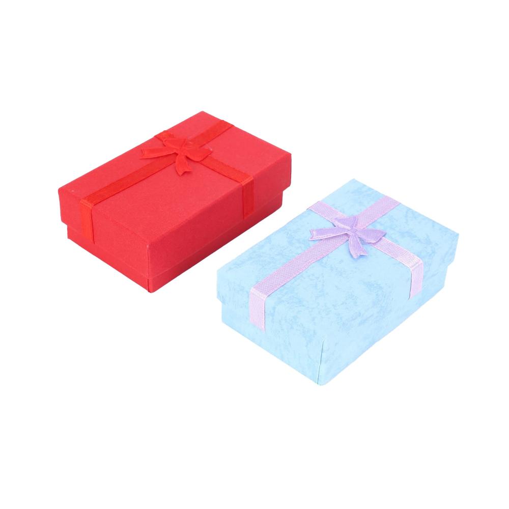 12 x Deluxe Geschenk-Schmuckboxen für Anhänger Ohrringe und Halsketten. Maße 5x8x25 cm