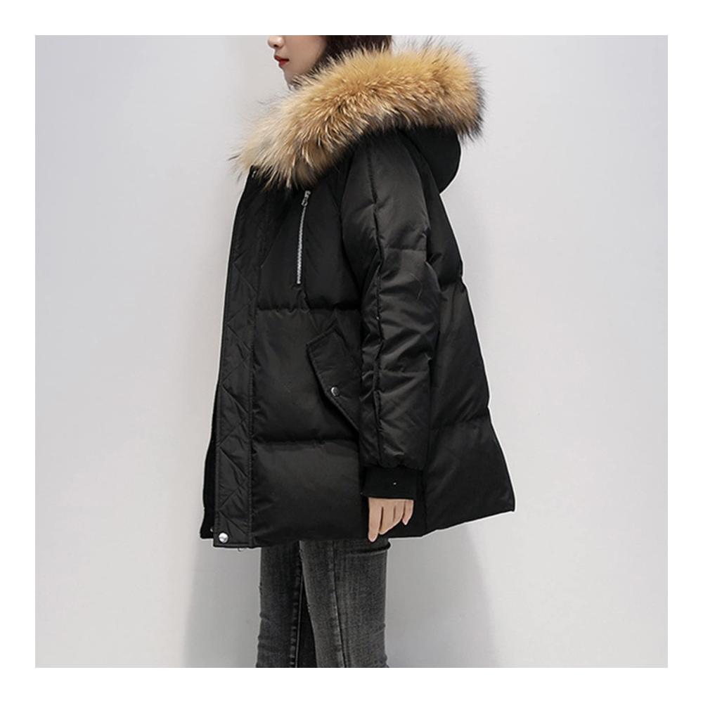 Kuschlig warm Trendige Daunenjacke für Damen – Stilvoll durch den Winter – Hochwertige Thermoisolierung – Perfekte Länge für maximale Behaglichkeit