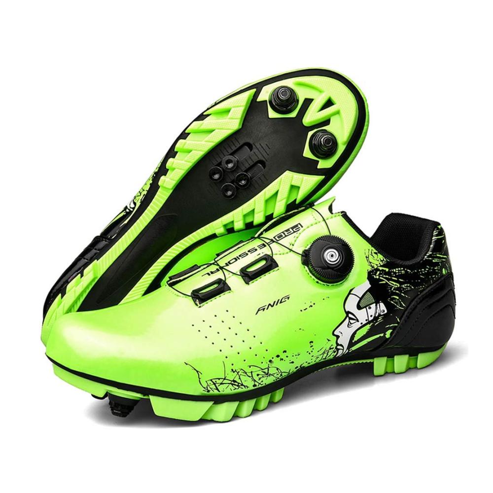 Erhalten Sie Stil und Leistung mit unseren Radsportschuhen im Lock-Graffiti-Design für Herren. Ultimative Outdoor-Rennrad-Schuhe für Ihre Abenteuer