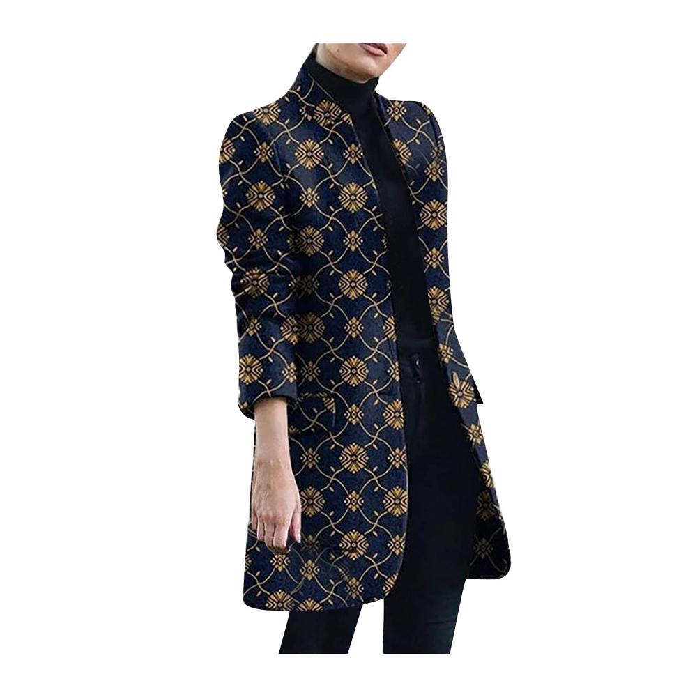 Stilvoller Damen Herbstmantel Elegante Jacke mit warmem Futter und schmalem Schnitt für lässige und geschäftliche Anlässe