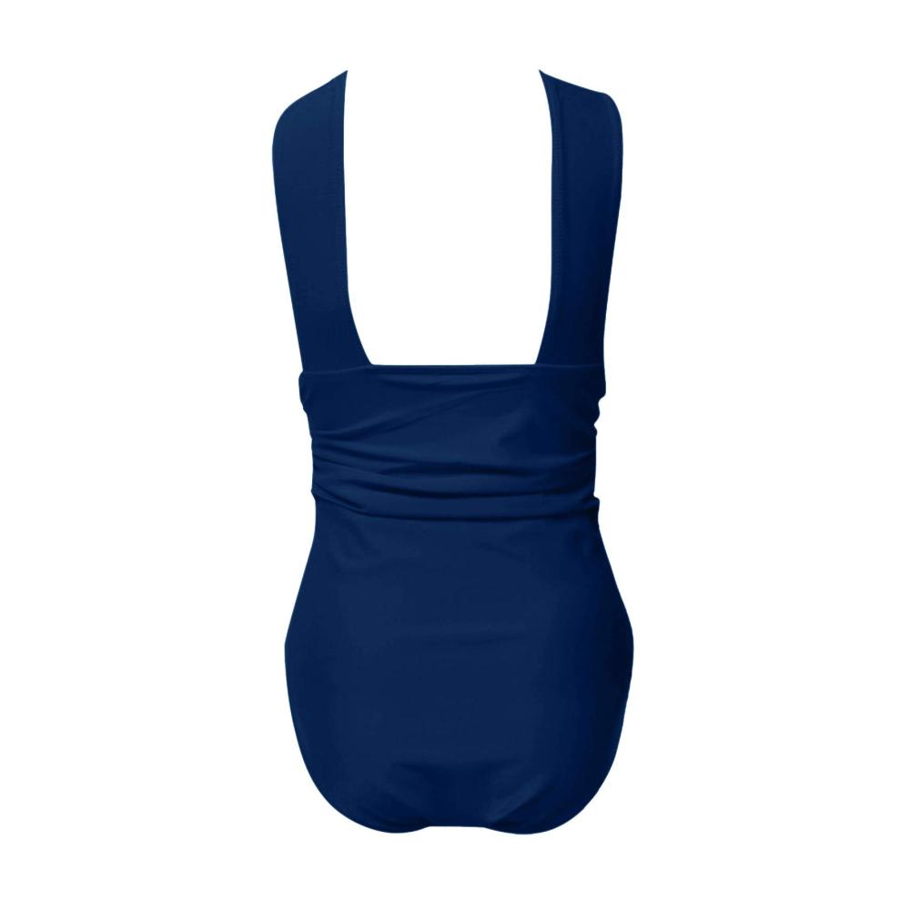 Entdecken Sie den ultimativen Monokini Figurformender Damen-Badeanzug mit High Waist V-Ausschnitt und sportlichem Design. Perfekt für den Sommer