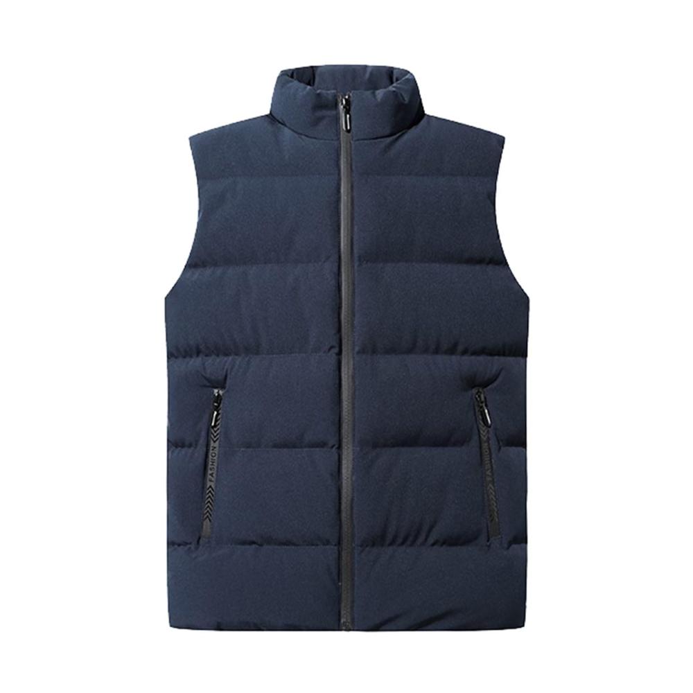 Stilvolle Herrenweste Leichte Steppjacke für Outdoor-Aktivitäten. Trendige Ärmellose Daunenweste als ideale Übergangsjacke für sportlichen Look