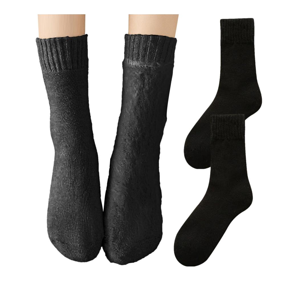 Ultimativer Komfort für kalte Tage Stoppersocken für Damen & Herren - 3 Paar warme gemütliche Wintersocken isoliert und rutschfest. Perfekt für zu Hause oder unterwegs