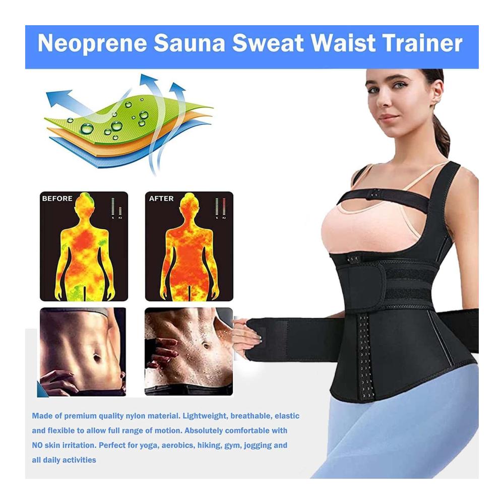 Formende Tops Ultimatives Slimming Vest & Taille Korsett für Frauen - Cadifit Heat Cycle Stressweste - Perfektes Kompressionsshirt für Workout und Figurformung! Entdecke jetzt