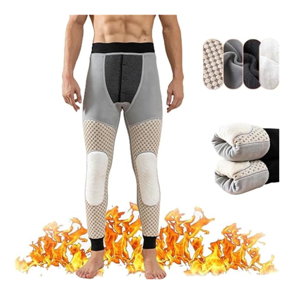 Behagliche Winter-Leggings Luxuriöser Komfort mit graphenbeheizter Wärme. Lammwolle und Samt sorgen für extra Dicke und Wärme. Perfekte Knieschoner für jeden