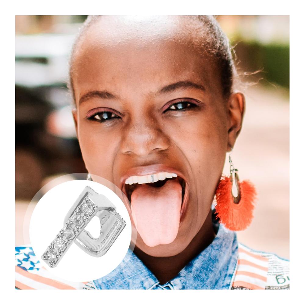 Luxuriöse Schmuck-Sets Diamantbesetzte Grillzähne Vampirzahn-Kappen & mehr – Glanzvolle Accessoires für Halloween-Cosplay & besondere Anlässe! Entdecke jetzt