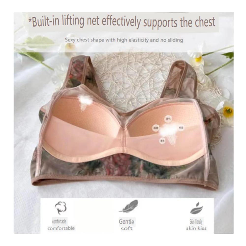 Entdecke den ultimativen Komfort Klassische BHs für Damen! 2-teiliges Set Sexy Spitzen-BH ohne Knopf kabellos und atmungsaktiv. Genieße den ganzen Tag lang perfekten Halt und Stil