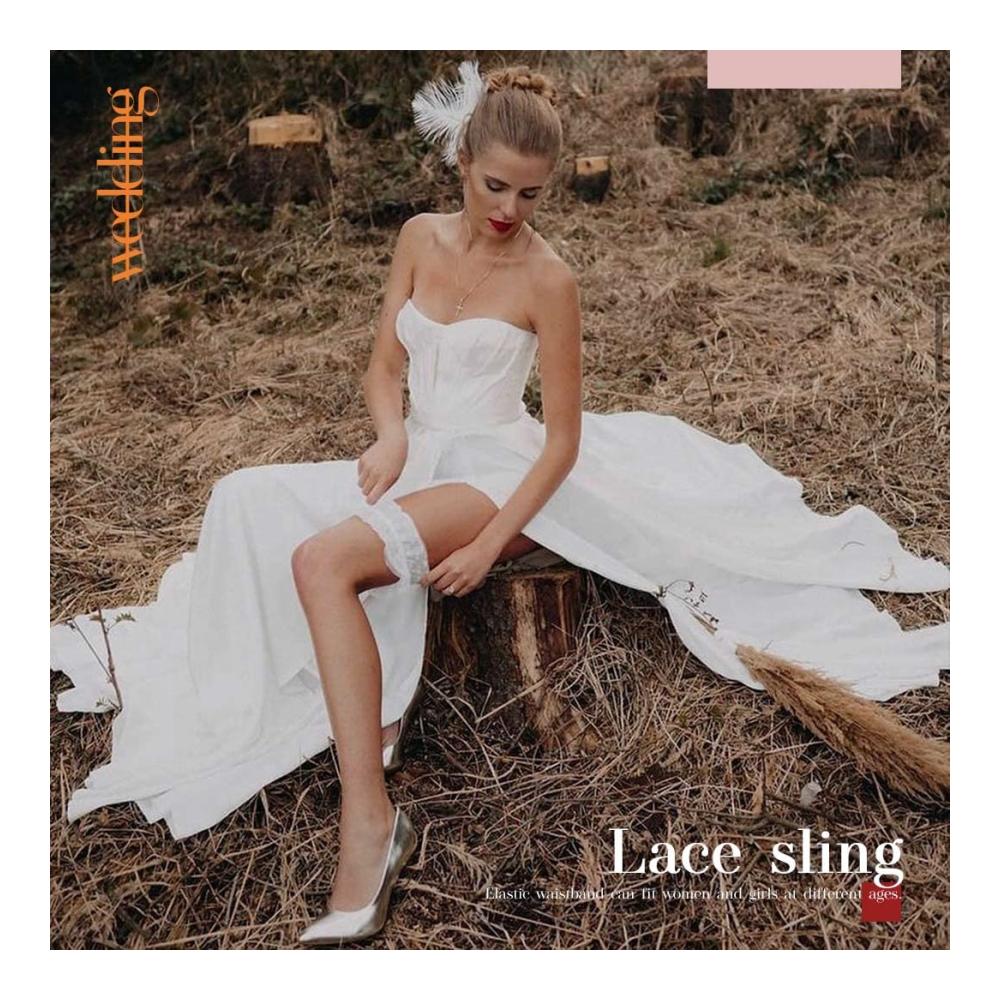 Exklusives Brautstrumpfband-Set Handgefertigte Spitze perfekt für Hochzeiten! Zwei elegante Strumpfbänder & Strumpfhalter in Himmelblau für Frauen und Mädchen. Jetzt verfügbar