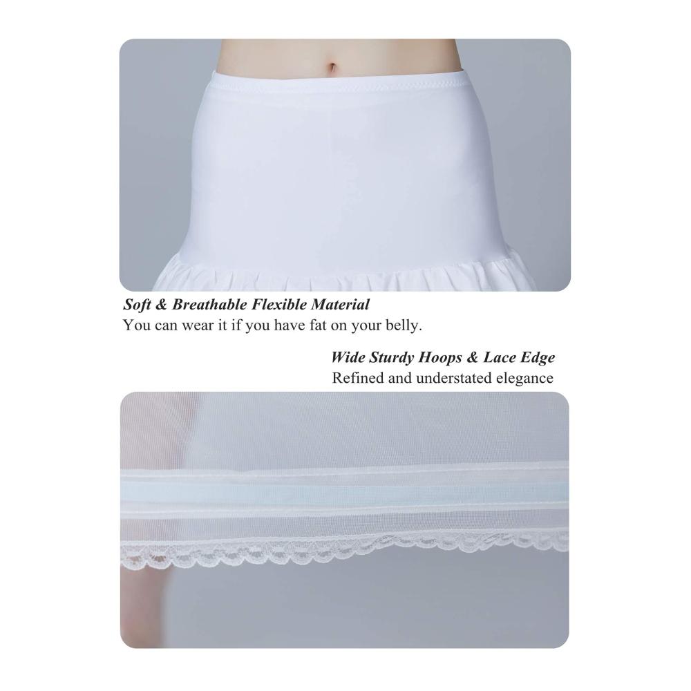 Verleihe deinem Stil Flair! Hochwertige Unterröcke für Brautkleider in Weiß. Perfekt für Hochzeiten & Abendkleider. Jetzt elegant aussehen