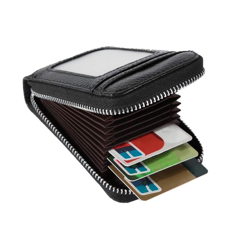 Schützen Sie Ihre Karten stilvoll! Hochwertige Kreditkartenhüllen RFID-Geldbörse & Etui mit Organkartenfächern & Nylonfaden. Ideal für Kreditkarten Banknoten & mehr