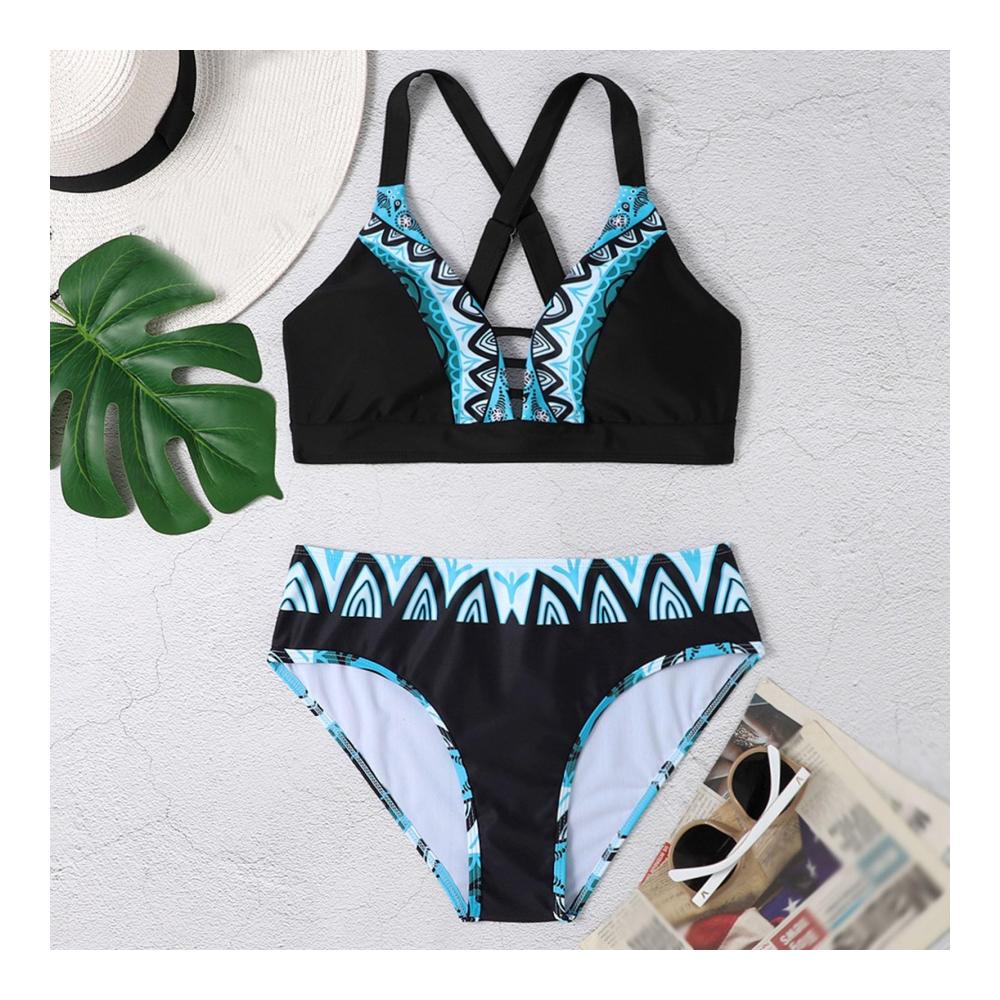 Stilvoll und Sexy Bedruckte Bikinioberteile für Damen Perfekte Passform und Trendiges Design für Strandtage und Poolpartys