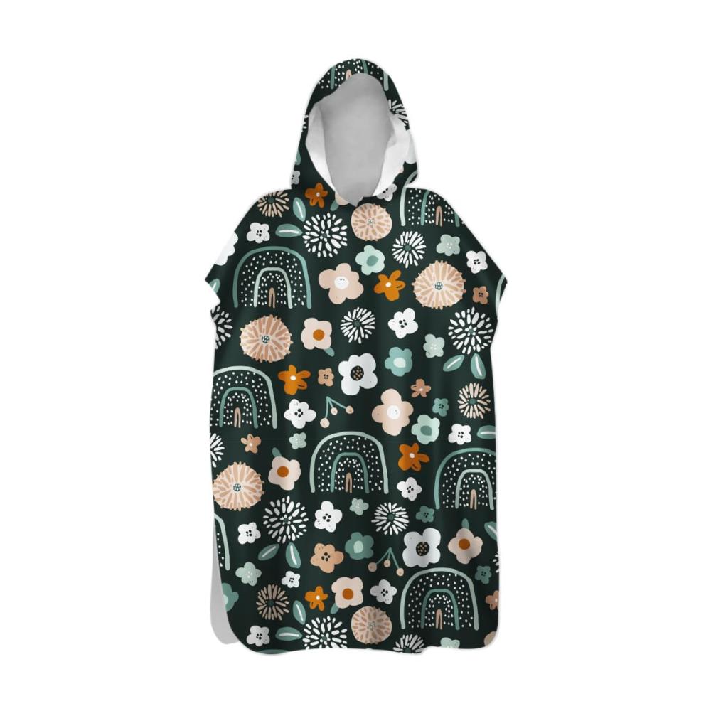 Erwachsene Bademäntel Flauschige Kapuzenponchos für Damen Herren & Teenager. Perfekt nach dem Baden oder am Strand. Microfaserqualität für ultimativen Komfort