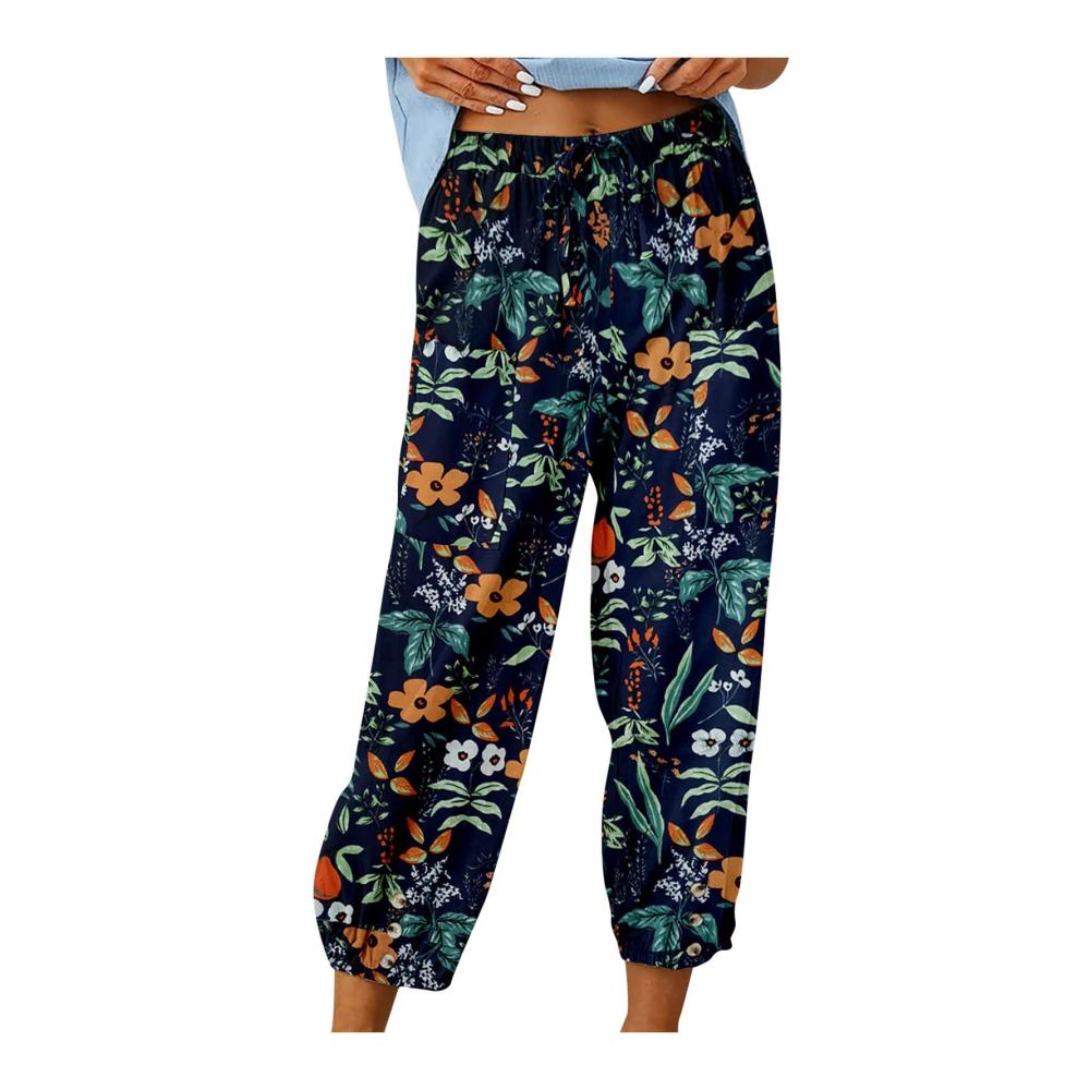 Entdecken Sie die ultimativen Damen Hosen 2024 Sommerlich bequem perfekt für Sport und Freizeit! Leichte 3/4 Sommerhose für Yoga Jogging & mehr. Jetzt stöbern