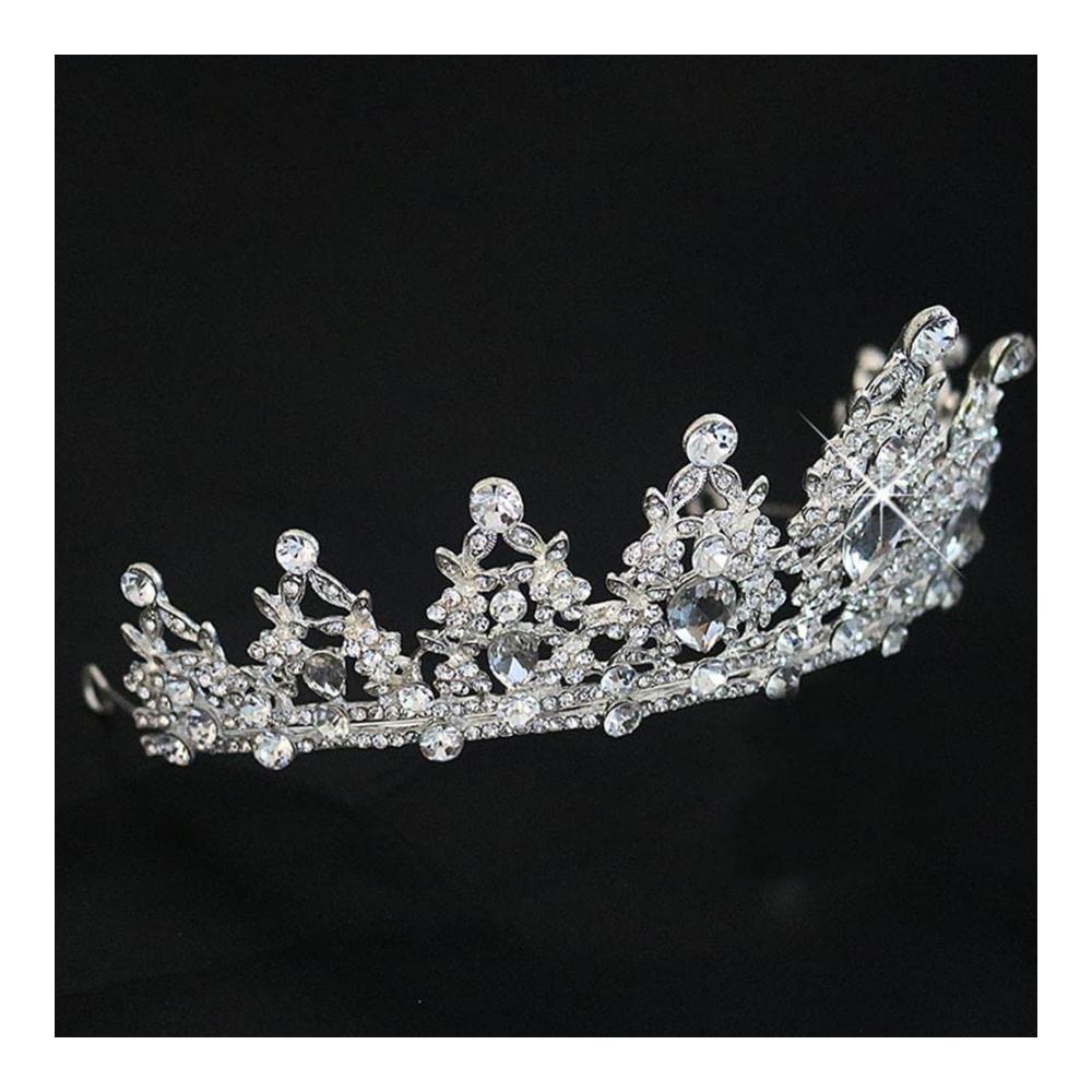 Exquisite Diademe Glanzvolle Kristall-Tiara Krone für Prinzessin Braut & Königin. Hochwertige Strass Kopfbedeckung für elegante Frauen & Hochzeiten. Luxuriöse Haarschmuck Accessoires