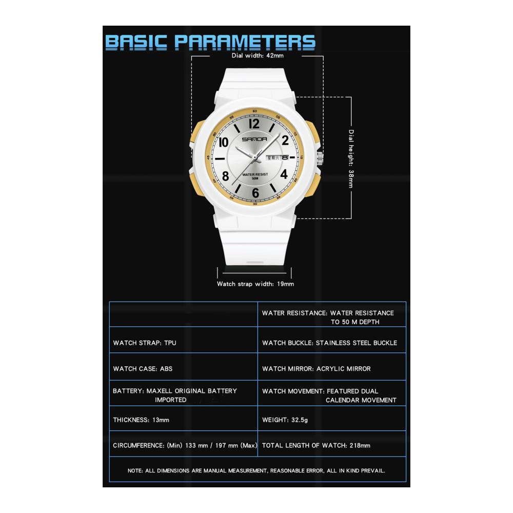 Stilvolle Armbanduhren für Damen Elegante Analoguhr mit Datum wasserdicht minimalistisches Design für Frauen Studentinnen und Mädchen
