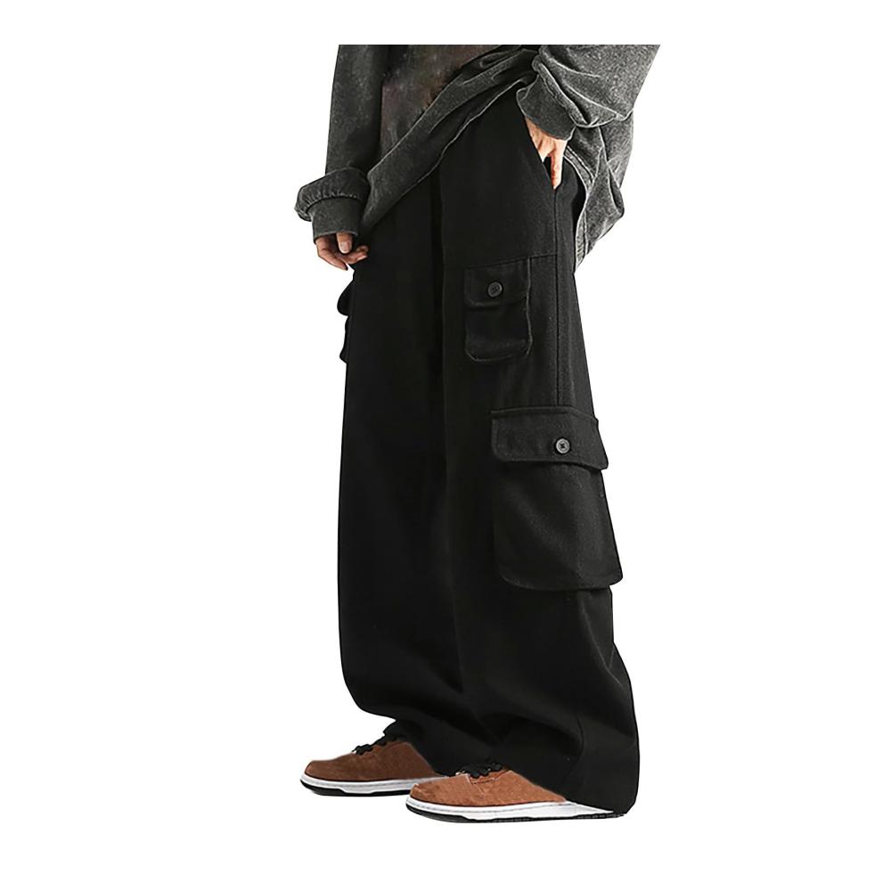 Bequeme Herren Jogginghose mit elastischem Bund & Taschen - Ideale Stretch-Freizeithose für aktive Männer - Komfortabler Alltagsbegleiter
