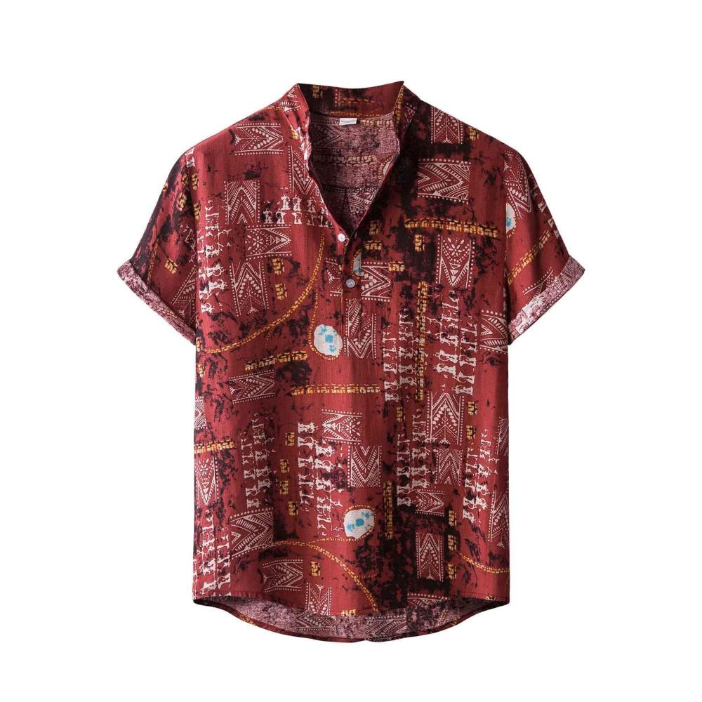 Entdecken Sie den lässigen Stil Bunte Freizeithemden für Sommerabenteuer - Hawaii Hemd MäNner Kurzarm Blumen Shirt Unisex Urlaub Funky Lässige Freizeithemden
