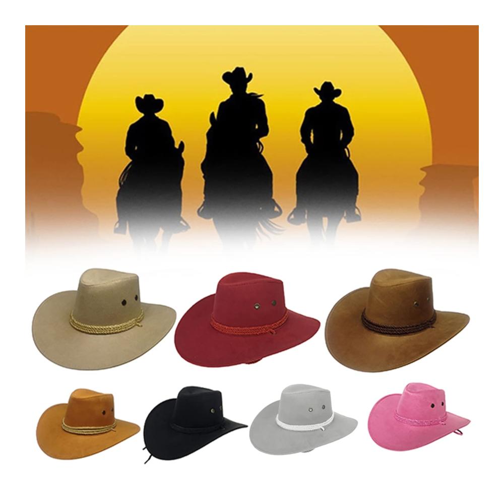 Einzigartiger Trilby Cowboyhut Stilvolle Westernhut mit breiter Krempe für Erwachsene - Authentischer Cowgirl Hut in Beige - Jazz Cap für den perfekten Western-Look