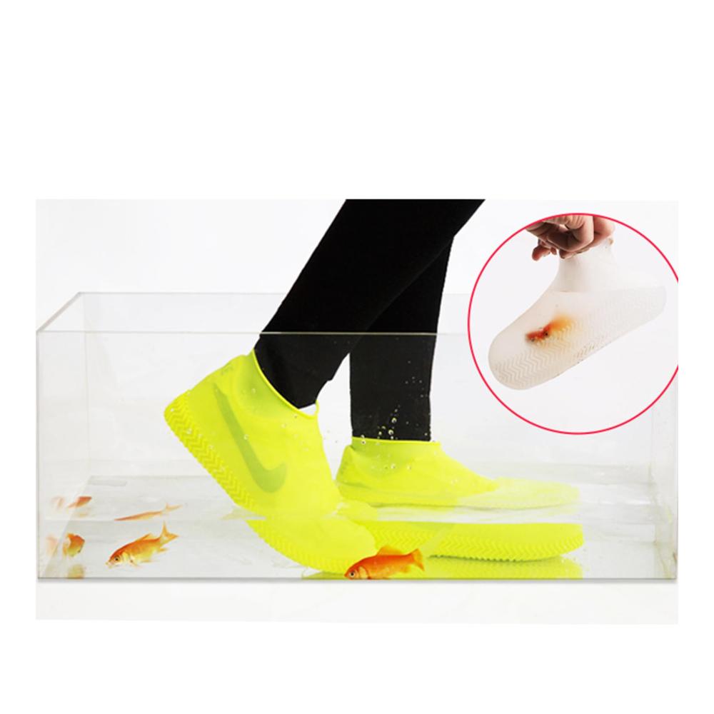 Schützen Sie Ihre Schuhe mit Stil! 3 Paar Gelbe Galoschen – Wasserdicht Wiederverwendbar & Tragbar. Perfekter Schutz vor Regen & Schmutz. Holen Sie sich Ihre heute