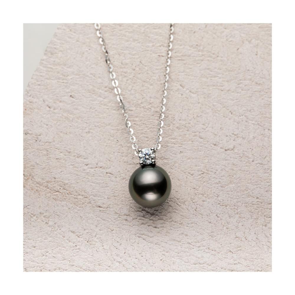 Entdecken Sie zeitlose Eleganz Schwarze Luxusperlenkette 9-10mm Natürliche Süßwasserperlen für unvergessliche Momente! Perfektes Hochzeits- oder Partygeschenk für Glück und Stil