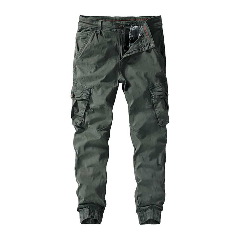 Cargohose Herren Freizeit Outdoorhose mit Taschen Wanderhose Trekkinghose