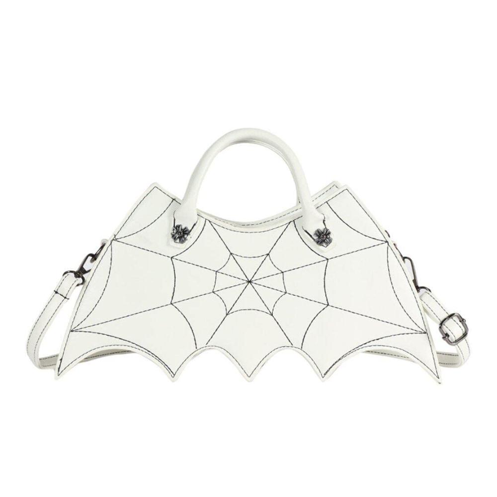 Entdecken Sie stilvolle Rucksackhandtaschen für Damen - Lpitoy Fledermausflügel Umhängetasche mit Halloween-Design perfekt für Mädchen
