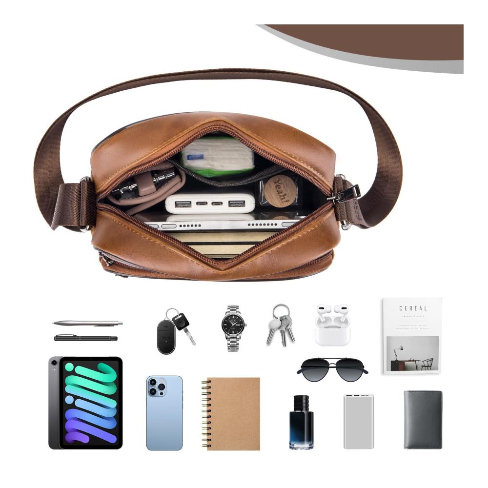 Entdecken Sie die Eleganz Exklusive Herren Schultertaschen aus Leder – Stilvoll praktisch und zeitlos. Perfektes Geschenk für Männer