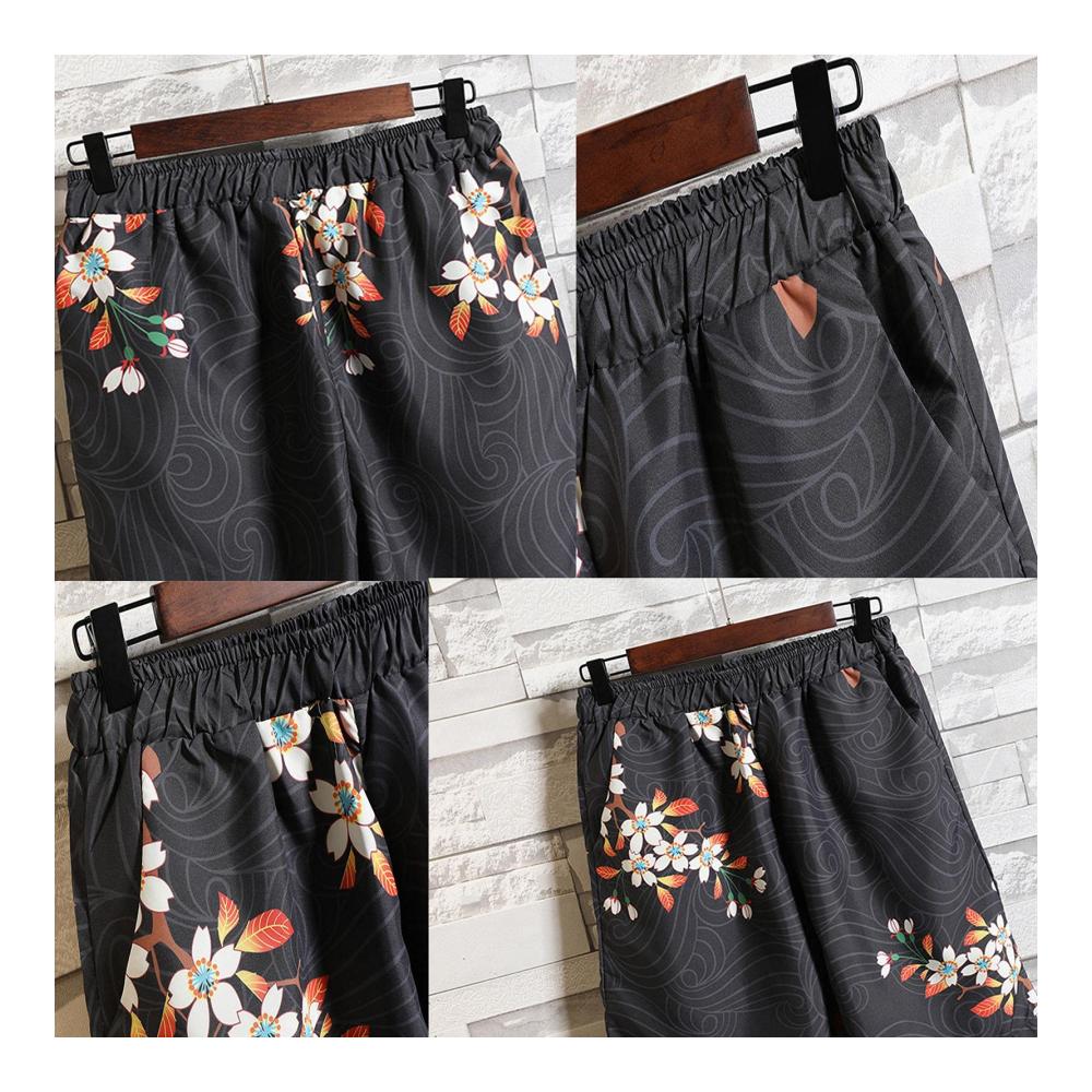 Erleben Sie luxuriösen Komfort Japanischer Stil Kimono Schlafanzug für Herren – Perfekter Sommerpyjama in Schwarz-5XL! Entdecken Sie jetzt ultimative Entspannung