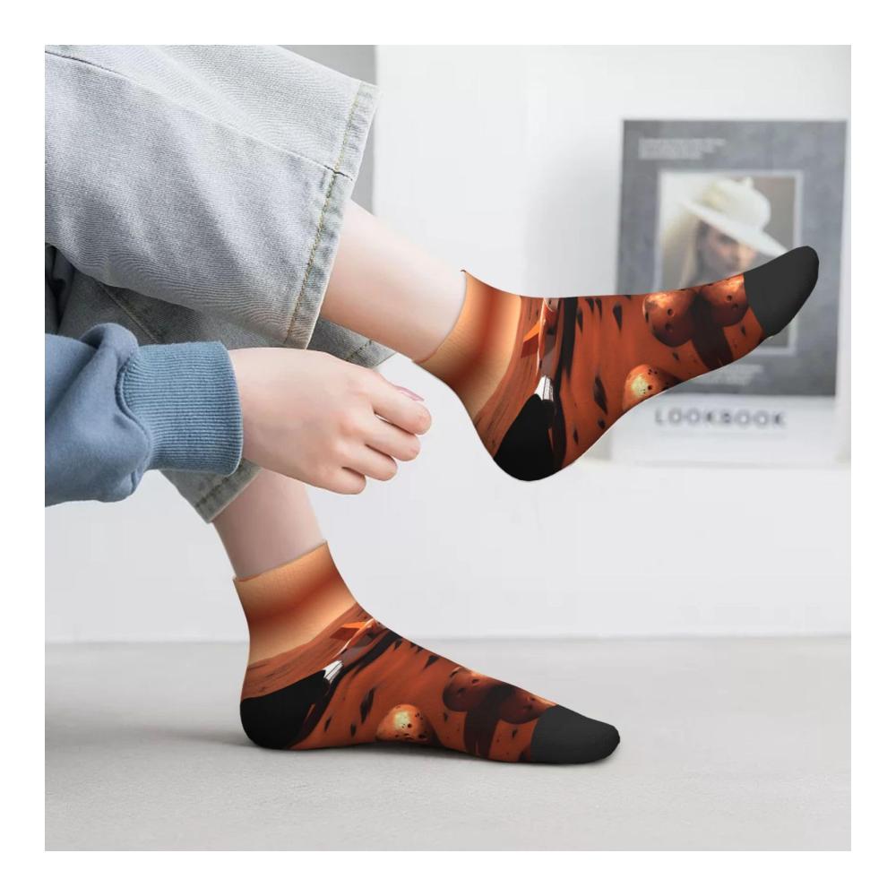 Entdecken Sie den Komfort Modische Mars Planet Knöchelsocken für Damen und Herren – Bequeme One-Size-Option mit stilvollen Designs