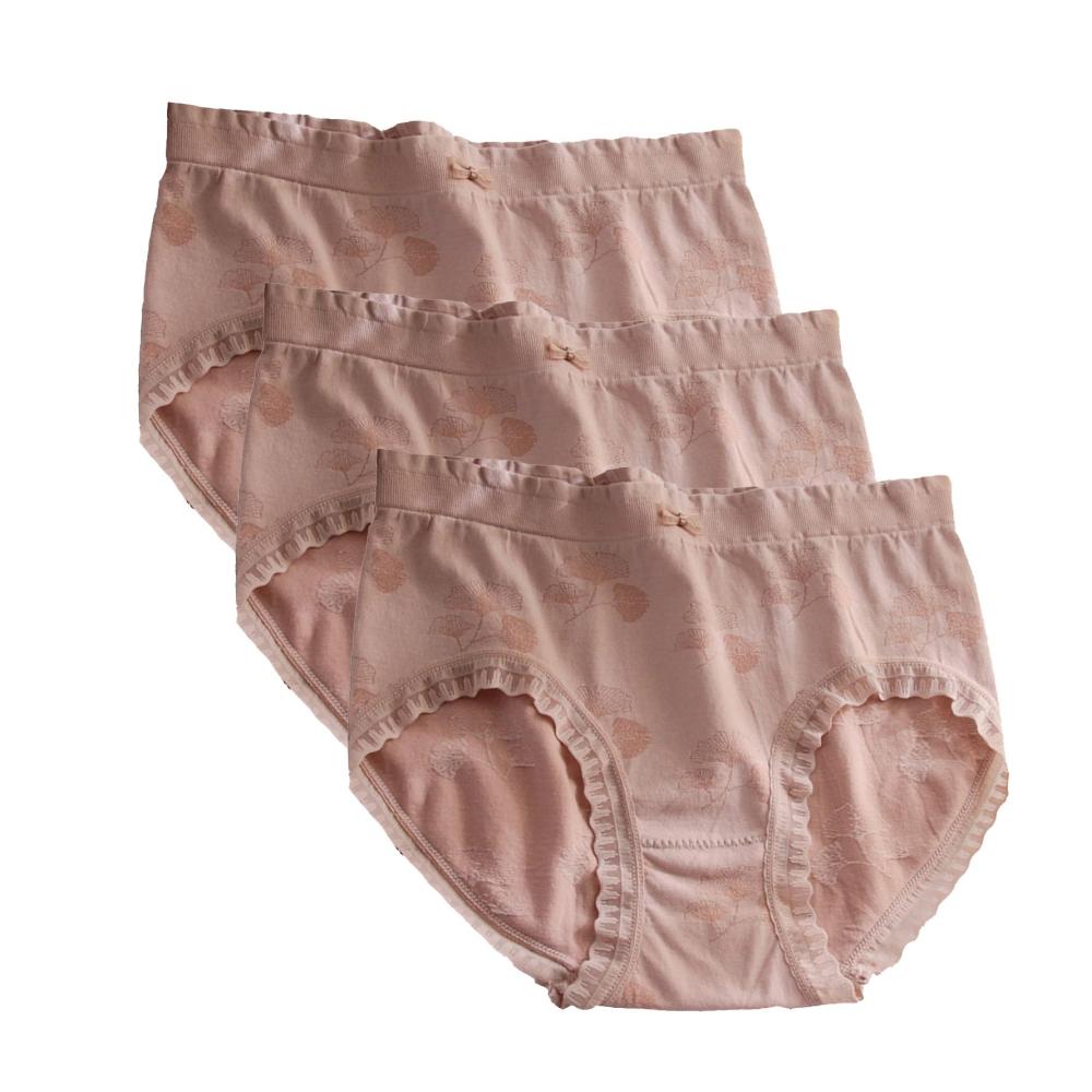 Atmungsaktive Damen Boxershorts mit hohem Bund nahtlose Übergrößen Höschen in Weichqualität 3er-Pack