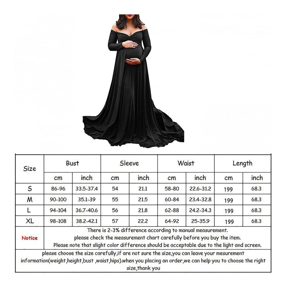 Entzückendes Schwangerschafts-Kleid Elegantes Maxikleid für Fotoshootings und besondere Anlässe. Stilvoll bequem und perfekt für werdende Mütter