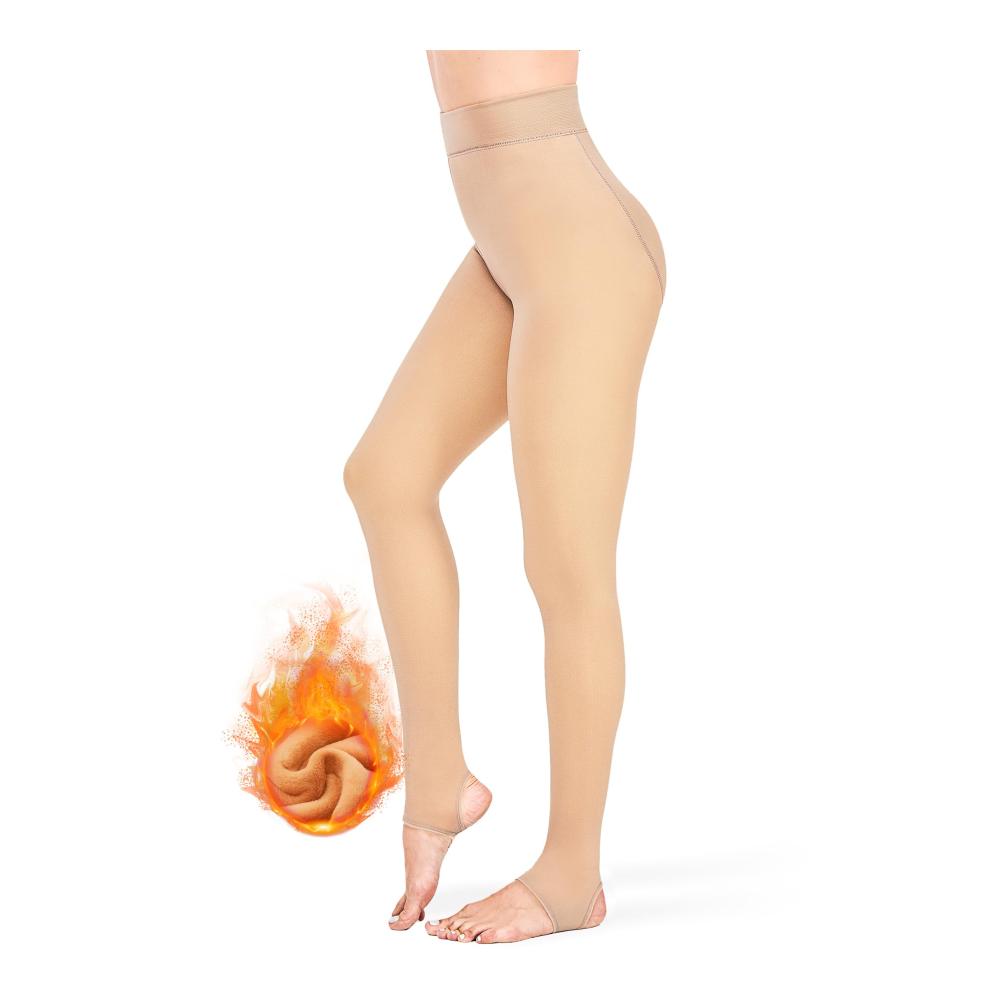 Kuschelige Wärme Damen Thermo Strumpfhosen - Perfekt für den Winter! Gefüttert mit Fleece für ultimativen Komfort und Wärme. Jetzt erhältlich