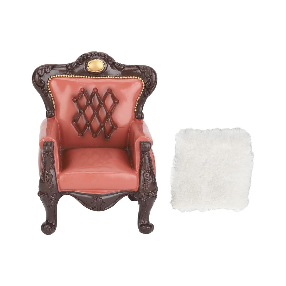 Entdecken Sie luxuriöse Schmuck-Sets Elegantes Sofa-Schmuck-Aufbewahrungstablett für stilvolle Präsentation von Ringen und Ohrringen in dunkelbrauner Fensterdekoration