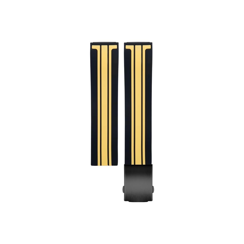 Upgrade deinen Stil Hochwertiges 20 mm Silikon-Uhrenarmband für Tissot T048.417 T-Race T-Sports Uhren. Wasserdicht weiches Gummi perfekte Passform für dein Statement