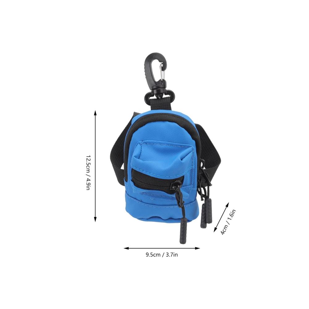 Entdecken Sie den ultimativen Schutz für Ihre Münzen mit unserer Münzbörsen-Geldbörse! Leicht kratzfest und mit Reißverschlussdesign – perfekt für Angler! (Blau