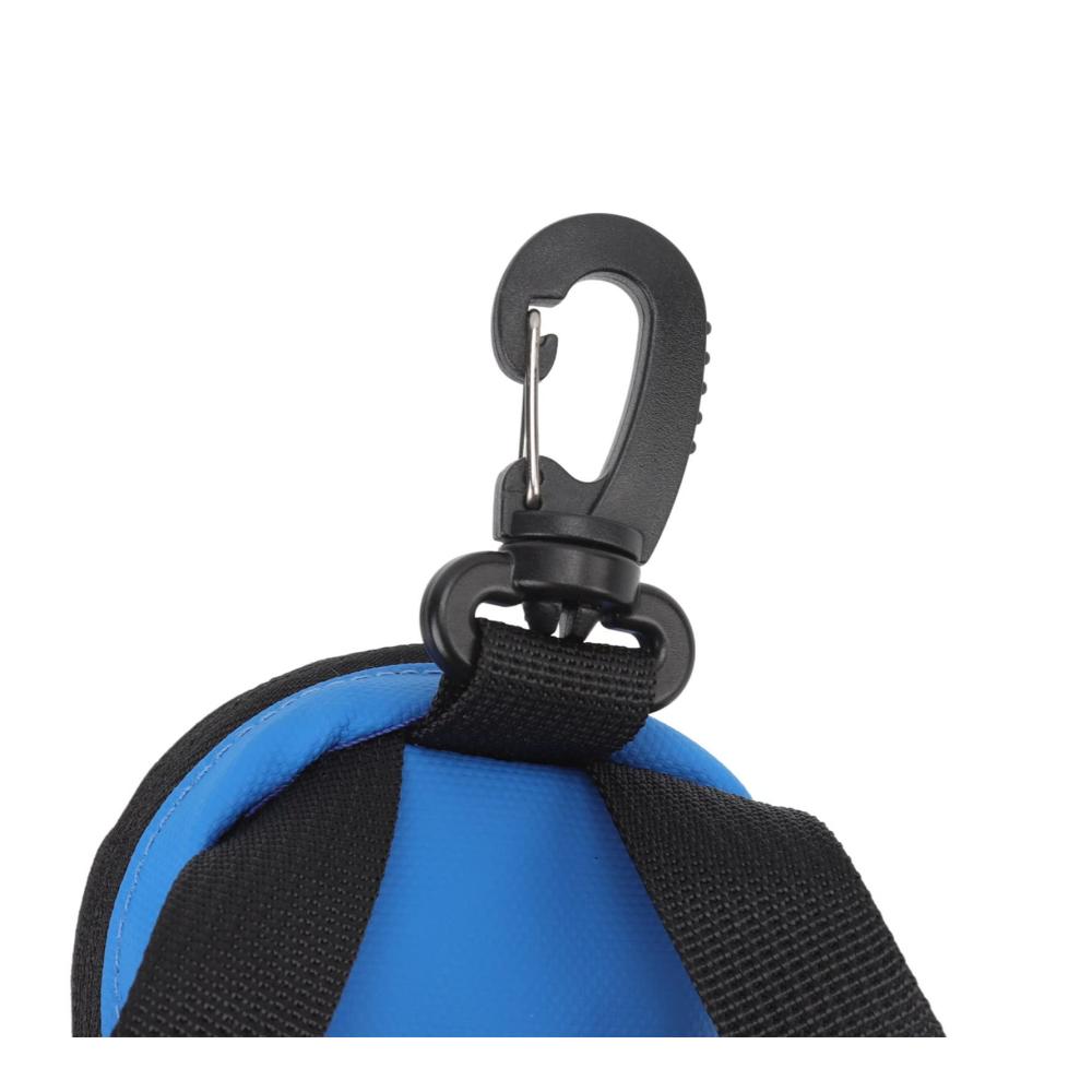 Entdecken Sie den ultimativen Schutz für Ihre Münzen mit unserer Münzbörsen-Geldbörse! Leicht kratzfest und mit Reißverschlussdesign – perfekt für Angler! (Blau