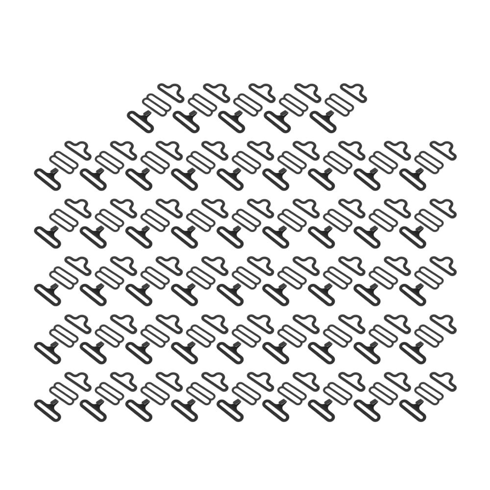 Entdecken Sie die Vielseitigkeit von Metall-Kupfer-Fliegenclips! Perfekte 50 Sätze Hardware für Ihre anpassbare Fliege. Krawattenclip mit Hakenverschluss und verstellbarem Riemen
